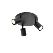 Plafoniera-moderna-neagra-ajustabila-rotunda-cu-3-lumini---Java