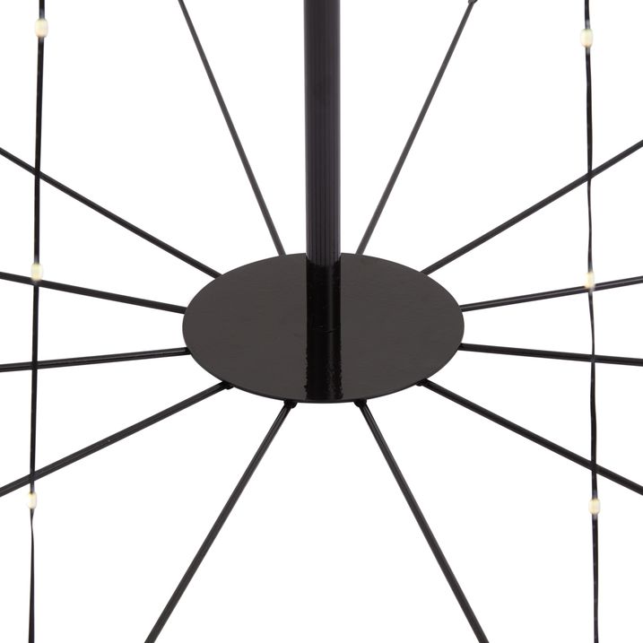 Buiten kerstboom 250cm incl. LED RGB met afstandsbediening IP44 - Nagi