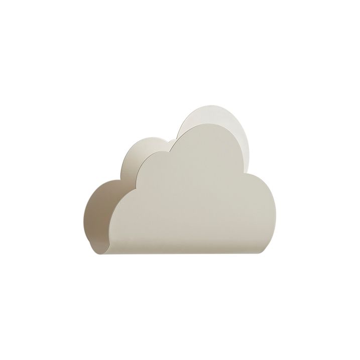 Lámpara de pared infantil nube beige con sol - Cloudy