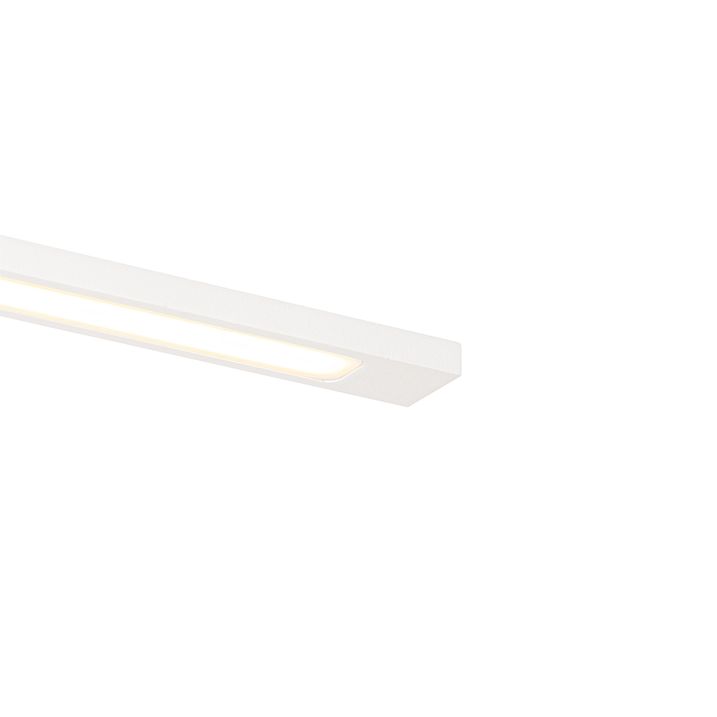 Nástenná lampa biela 41,5 cm vrátane LED IP44 - Jerre