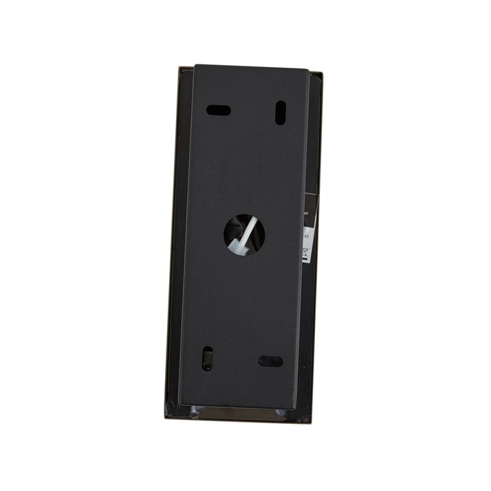 Moderne vegglampe mørk bronse inkl. LED - Plaza