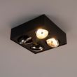 Spot-design-noir-carré-4-lumières---Kaya