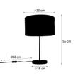 Stona-lampa-mesingana-sa-zelenim-somotskim-abažurom-35cm---Kaso