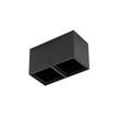 Spot-design-noir-2-lumières---Qubo-Honey