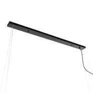 Landelijke-hanglamp-zwart-met-hout-5-lichts---Flair