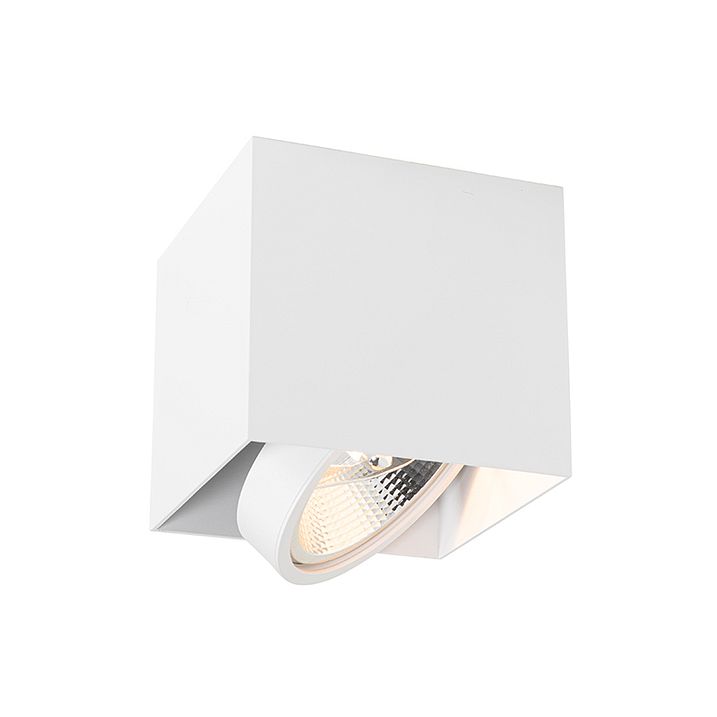 Tasarım Yüzeye Monte Spot Beyaz Kare GU10 111mm - Box