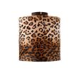 Stropné-svietidlo-matný-čierny-odtieň-leopardia-potlač-25-cm---Combi