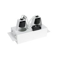 Modern-infälld-spotlight-vit-GU10-AR70-trimless-2-ljus---Oneon