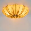 Designové-stropní-svítidlo-zlatá-hedvábí-52-cm-3-světlo---Plu