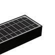 Udendørs-væglampe-sort-med-dæmpbart-lys-og-sensor-på-solenergi---Kayo