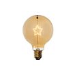 Різдвяна-світлодіодна-лампа-E27-Star-Filament-G95-Amber-1,8W-50-лм-1800K