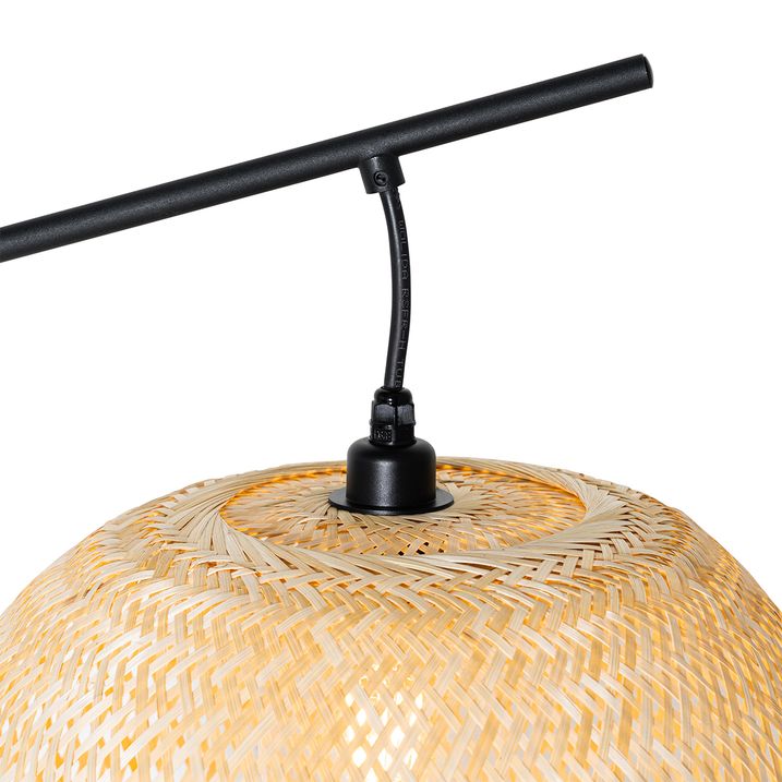 Oosterse buiten vloerlamp bamboe IP44 - Rafael