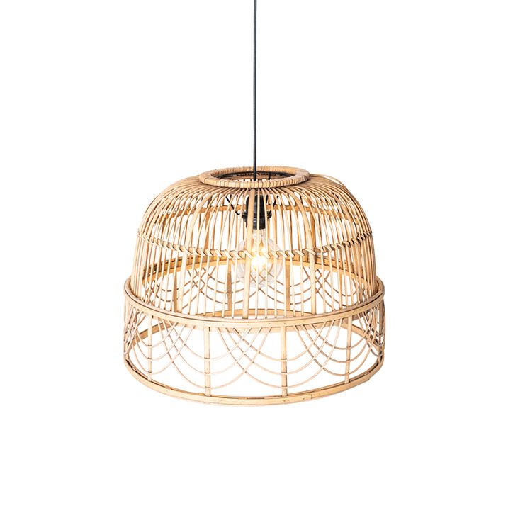 Oosterse hanglamp rotan 49 cm - Michelle