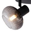Modern-Ceiling-Spotlight-Black-with-Round-Smoked-Glass-3-Light---Teddy
