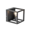 Industrielle-Wandleuchte-schwarz---Cage