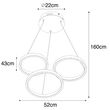 Goldene-Pendelleuchte-inkl.-LED-3-stufig-dimmbar-3-Licht---Rondas