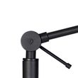 Moderní-stojací-lampa-černá-s-oranžovým-stínítkem-50-cm---Editor