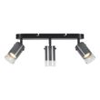 Moderner-Deckenstrahler-Gunmetal-3-flammig-drehbar-und-verstellbar---Drain