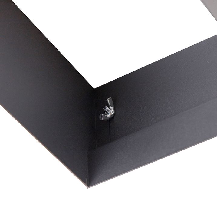 Pametni ugradni reflektor crni bez okvira 2-svetla uklj. 2 Wifi GU10 111mm - Oneon
