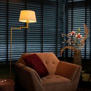 Lampada-da-terra-classica-intelligente-bronzo-con-bianco-incl.-WiFi-A60---Ladas-Fix