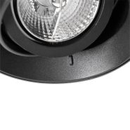 Set-of-6-Modern-Recessed-Spotlights-Black-GU10-AR70-Round-Trimless---Oneon