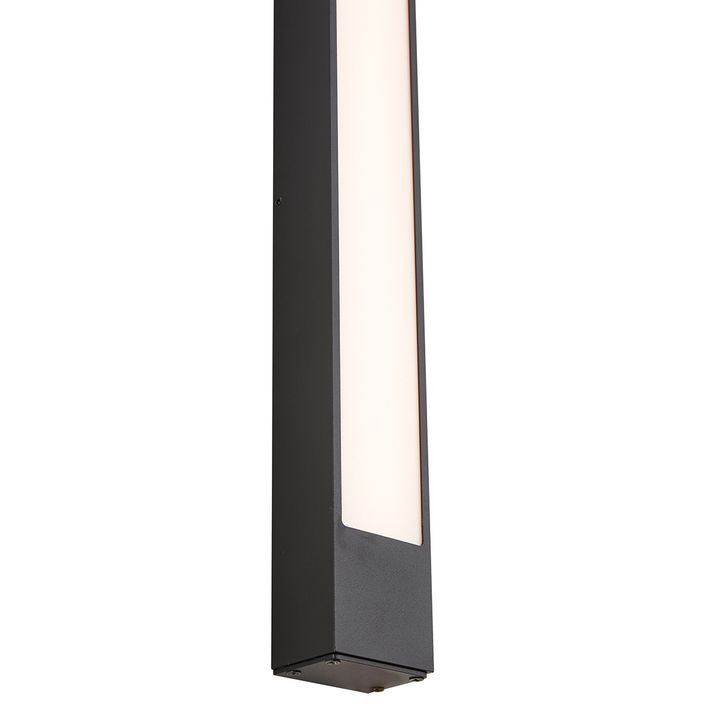 Jackle Smart Wall Spot: Black, Tiltable, Wi-Fi GU10 Included