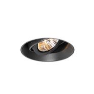 Set-of-6-Modern-Recessed-Spotlights-Black-GU10-AR70-Round-Trimless---Oneon