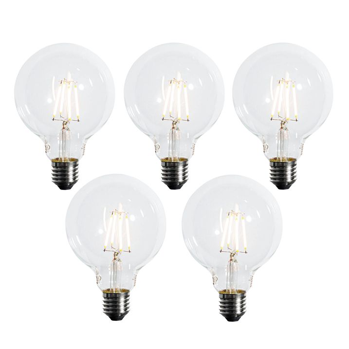 Set me 5 E27 Llambë LED me dimmable G95 5W 450 lm 2700K