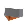 Nástenná-lampa-Fold-sivá-s-meďou