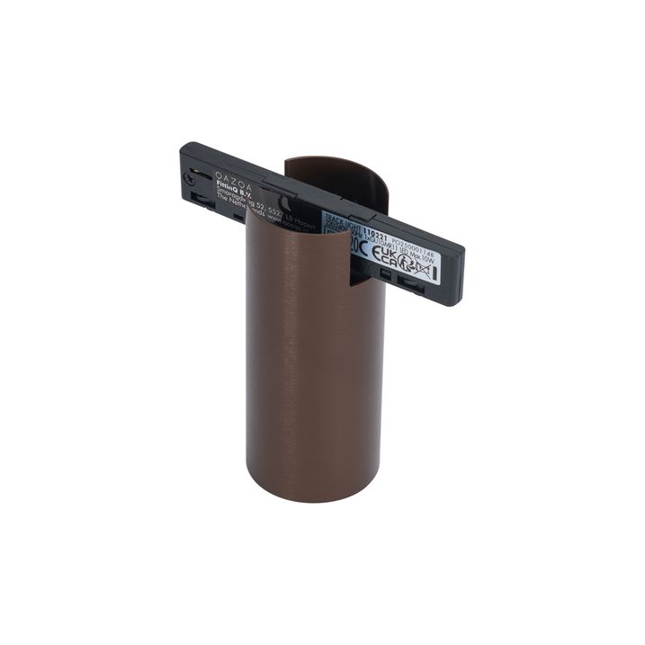 Moderner Strahler Dunkelbronze für Schienensystem 1-phasig GU10 35mm - Slimline Nubee Honey