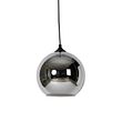 Candeeiro-suspenso-Art-Deco-preto-com-vidro-fumado---Wallace