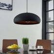 Moderna-viseća-lampa-crna-sa-zlatom---Gervina