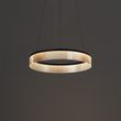 Moderni-riippuvalaisin-musta-59cm-sis.-LED-3-vaihe-himmennettävä---Anello-kattokruunu