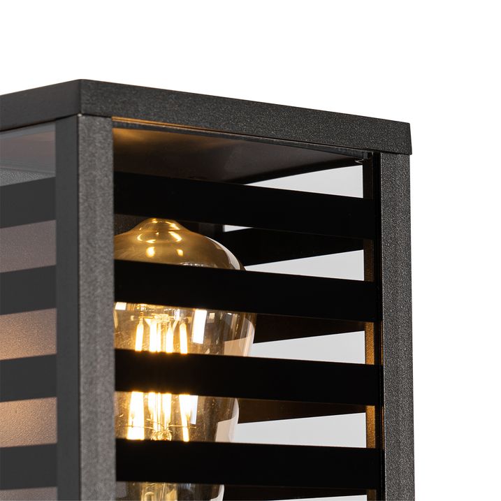 Lampa de perete exterioara moderna neagra 26 cm IP44 - Reims