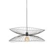 Lampă-pendant-de-design-neagră-66cm---Pua