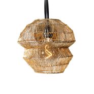 Austrumnieciska-sienas-lampa-melna-ar-zeltu---Vadi