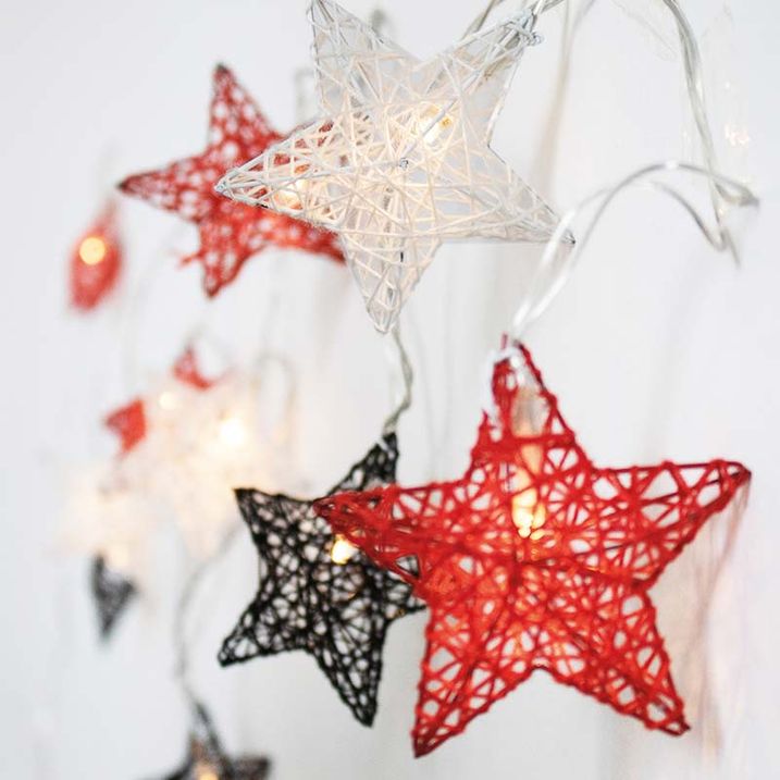 Weihnachts-Lichterkette für den Außenbereich 3,3 m inkl. LED 10-Lichter - Stellina