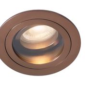 Moderne-innfelt-spotlight-mørk-bronse-roterbar-og-vippbar-IP44---Chuck