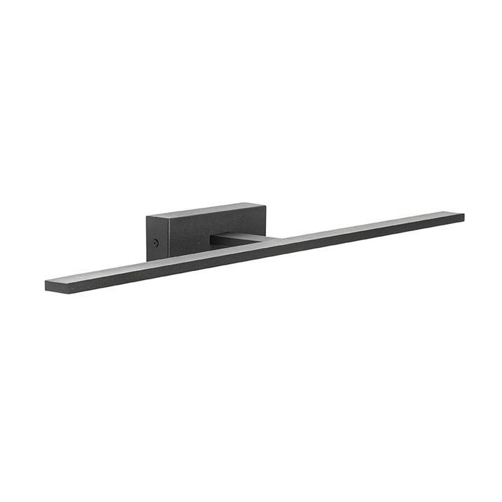 Moderní nástěnné svítidlo černé 62 cm vč. LED IP44 - Jerre