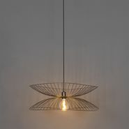 Design-hanglamp-donkerbrons-met-dubbele-kap---Pua