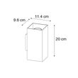 Design-Square-Wall-Light-Black-with-Gold-Interior---Sab
