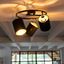 Plafonnier-moderne-noir-3-lumières---Lofty