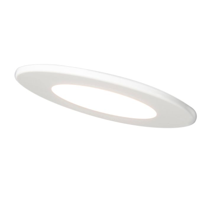 Вграден прожектор бял с LED 350 лумена 3000K 5W IP65 - Blanca