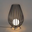 Set-van-vloerlampen-zwart-met-opaal-110-cm-en-70-cm---Angela