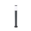 Buitenlamp-paal-antraciet-met-opaal-80-cm-IP44---Rox