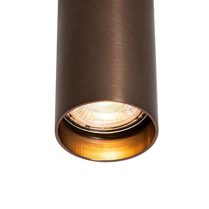 Spot moderne bronze foncé 5,5 cm - Tuba