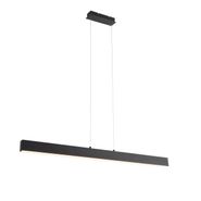 Pendelleuchte-Schwarz-inkl.-LED-3-Stufen-dimmbar-2700-4000K-mit-Dip-Schalter---Keane