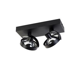 Projetores-de-design-preto-ajustáveis-2-luzes---Go