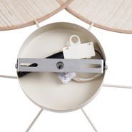 Japandi-griestu-lampa-krēmkrāsā-ar-lina-abažūru---Aisha