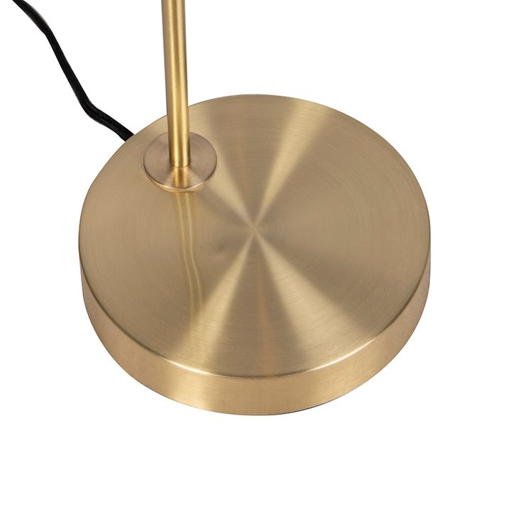 Moderná stojaca lampa mosadz - Facil